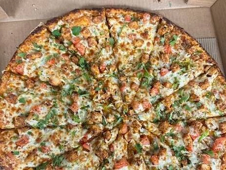 Best butter chicken pizza in Calgary, AB