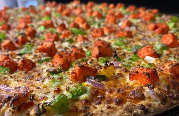 Delicious Peri Peri Paneer Pizza in Calgary, AB